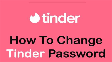 tinder password